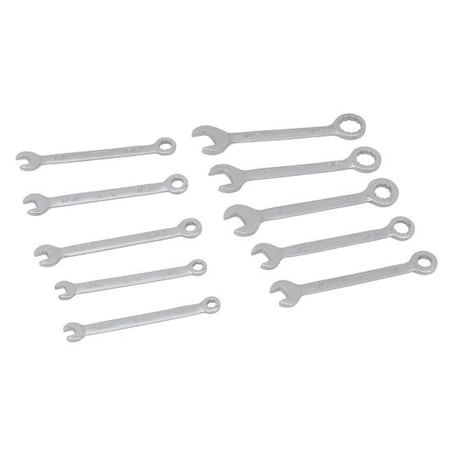 Performance Tool 10-Pc Sae Ignition Wrench Set, W30681 W30681